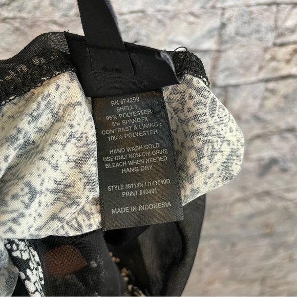 Enfocus studio pleated, layered silhouette dress - Picture 8 of 9